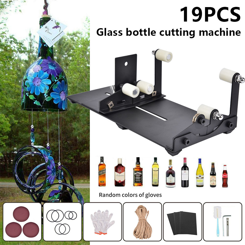 Screen Protector Cutter - 19Pcs Glass Bottle Cutter Tool Square
