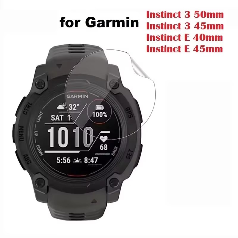 Hydrogel Screen Protector - 3-5Pcs Hydrogel Film for Garmin Watch