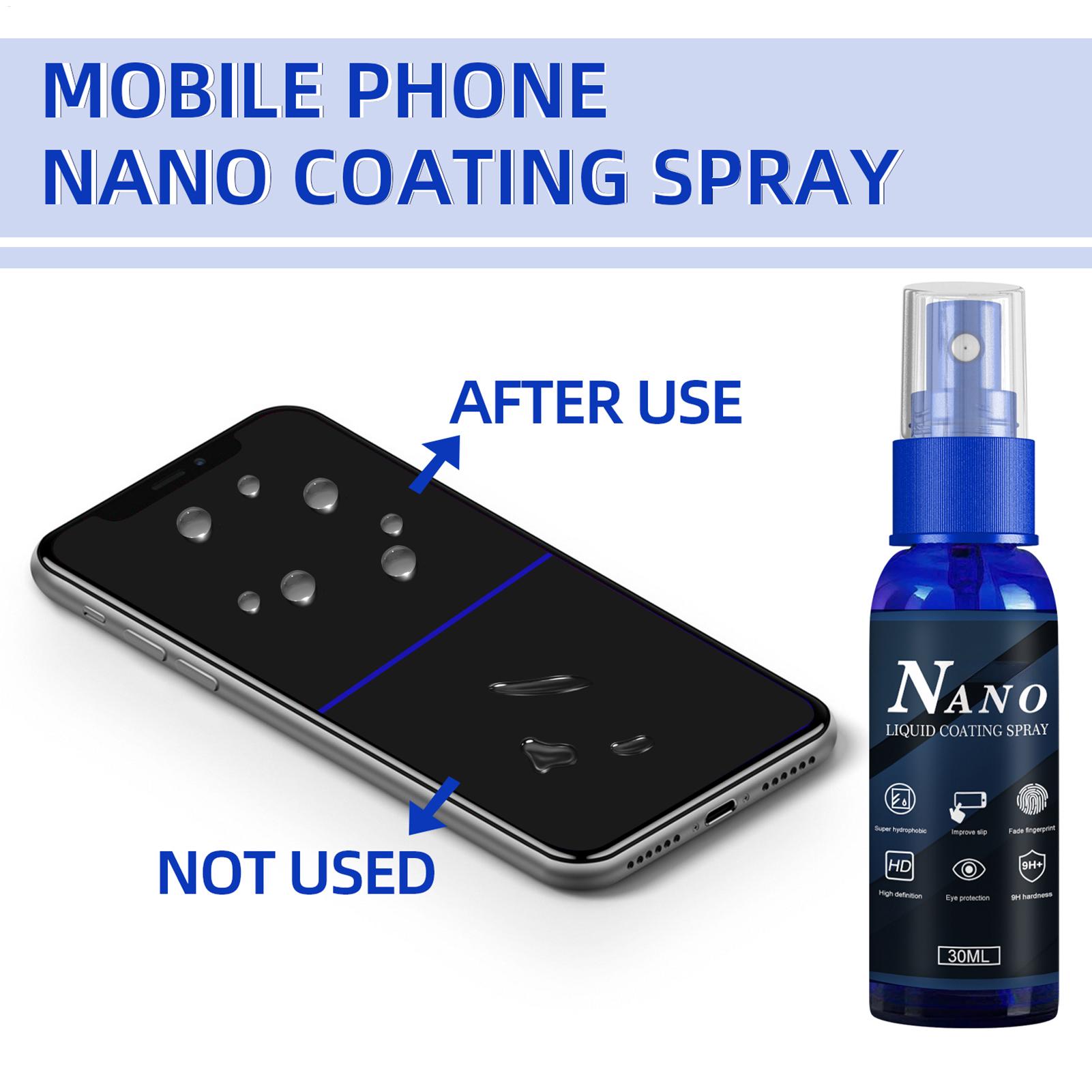 Oleophobic Coating Spray - Anti-Scratch Coating Protections Spray Hydrophobic Oleophobic