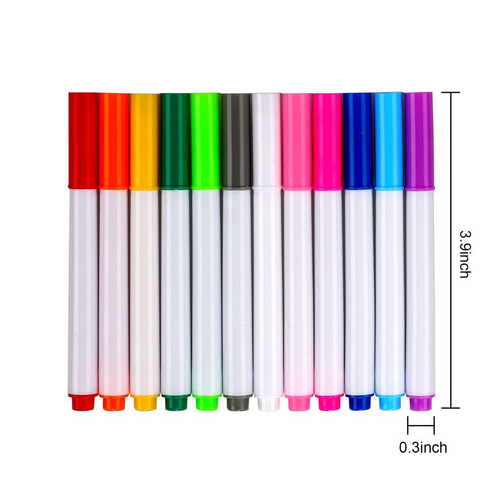12 Colors Liquid Chalk Pens Fo - Dust Removal Sticker 评论和价格