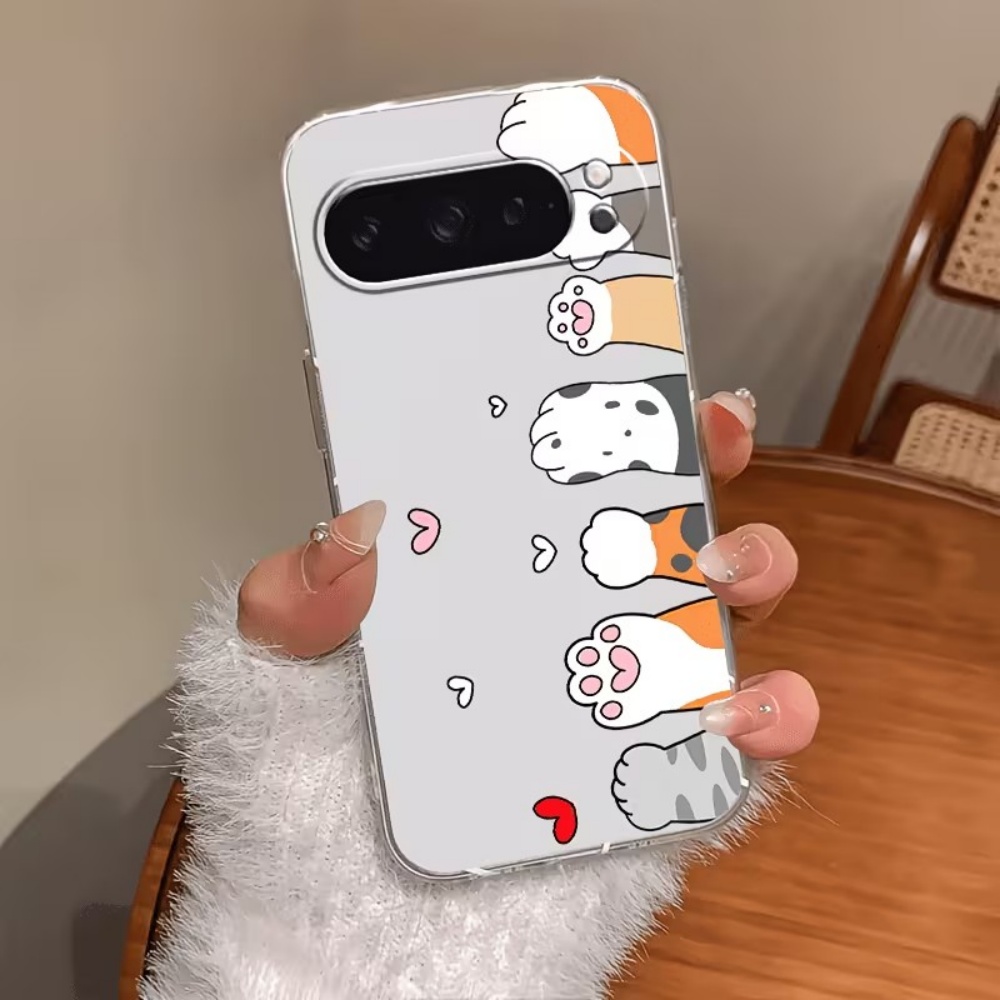 Cartoon Cat Paw Print Crystal  - Google Pixel 8A 评论和价格
