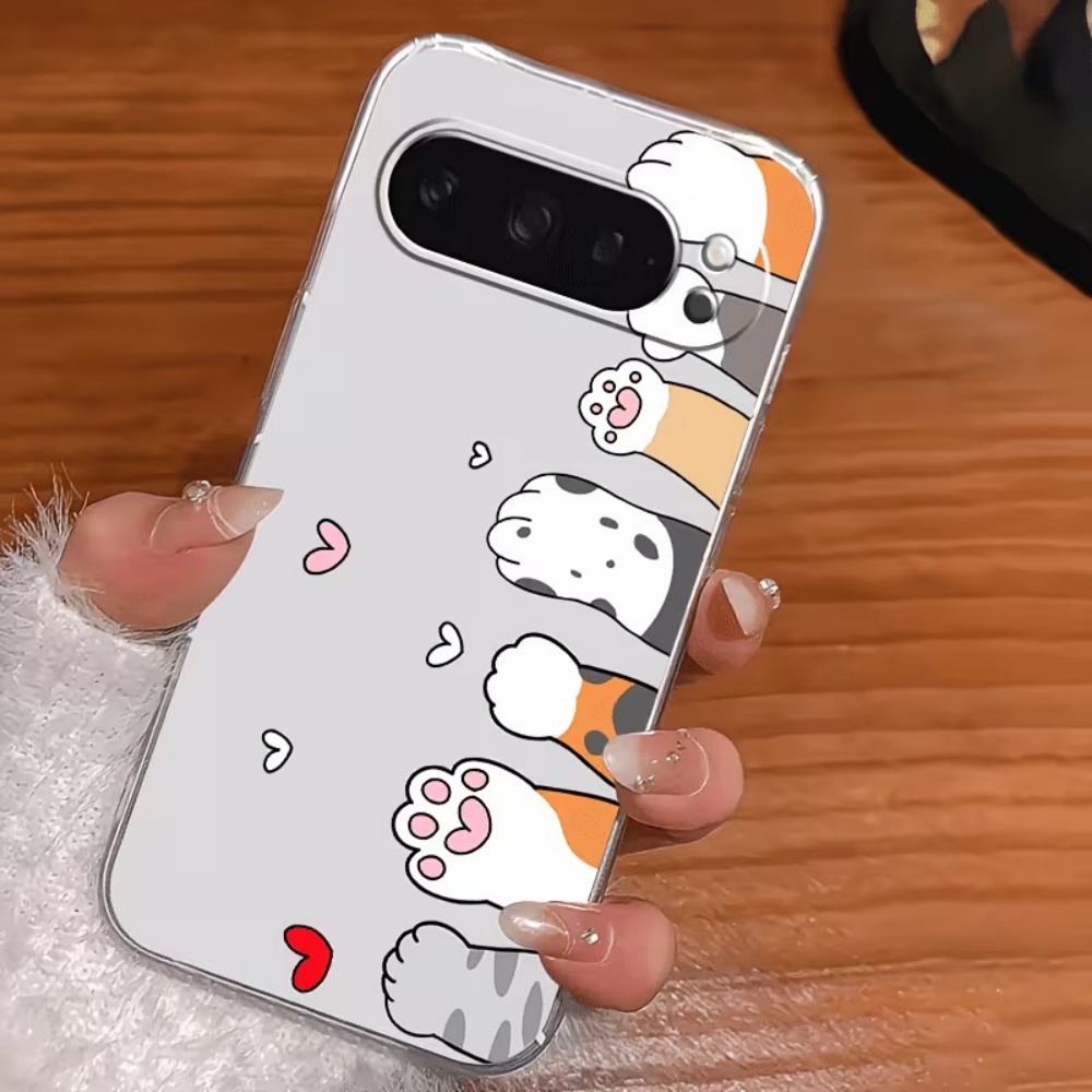 Cartoon Cat Paw Print Crystal  - Google Pixel 8A 评论和价格