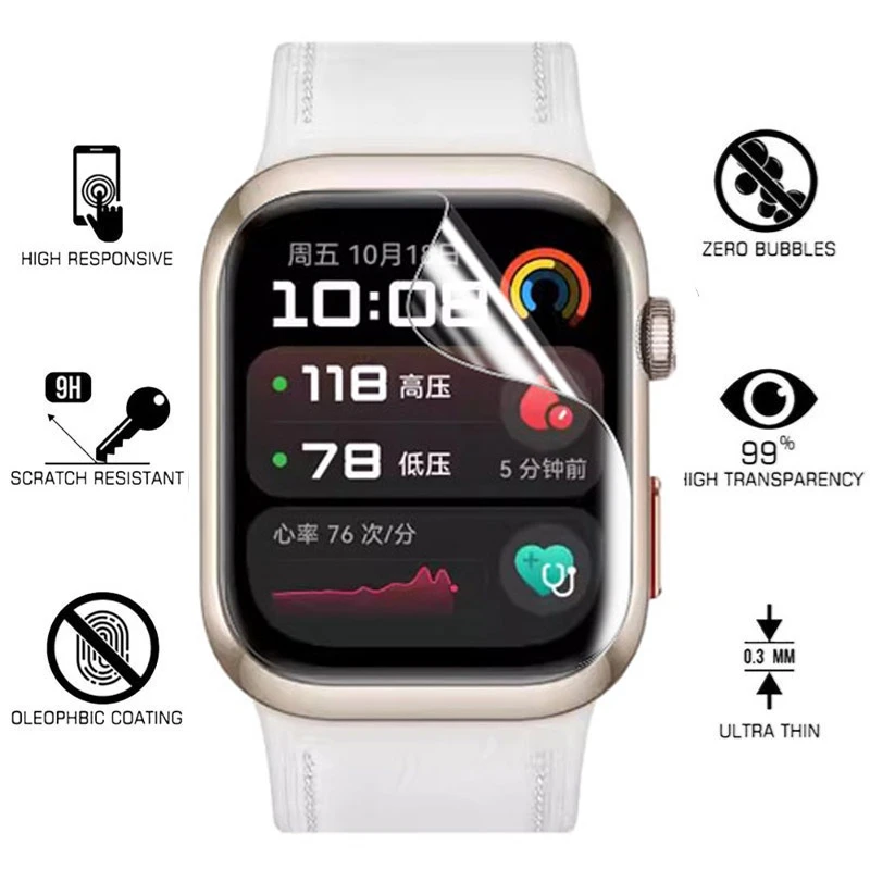 TPU Hydrogel Film For Huawei W - Smartwatch Screen Film 评论和价格