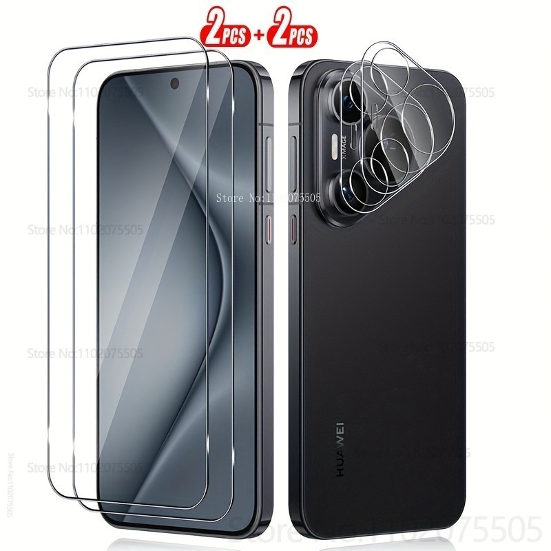 [4-in-1]2Pcs Full Coverage Tem - Huawei Pura 70 评论和价格
