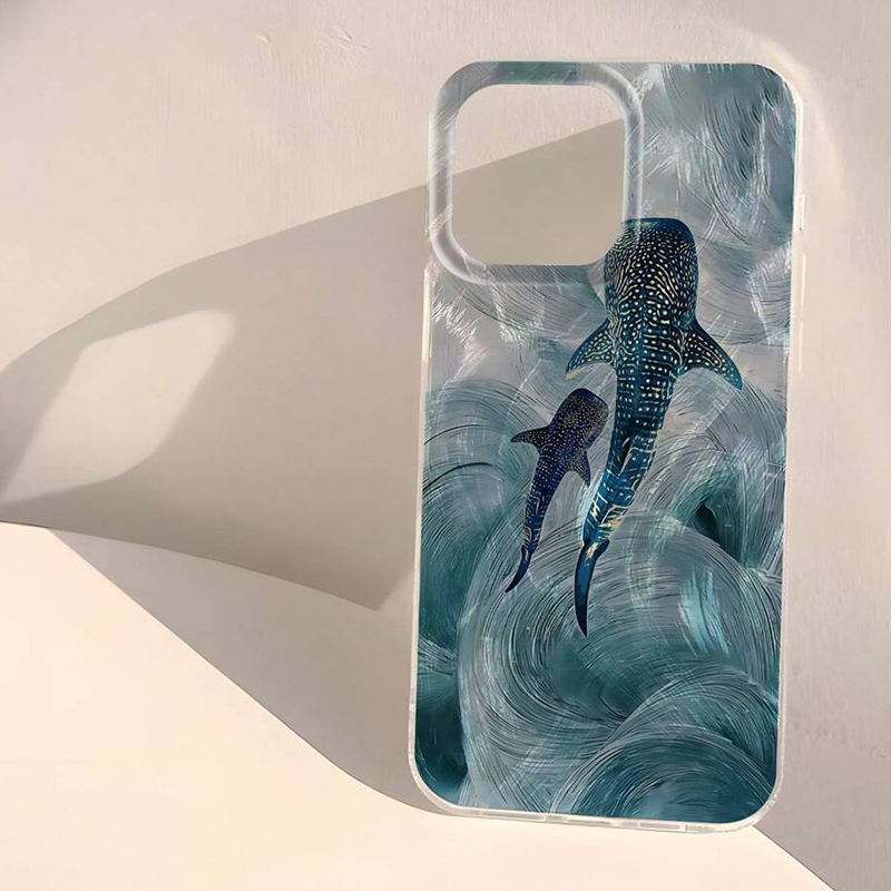Ocean Shark Whale Design Phone - Xiaomi Redmi Note 14 评论和价格