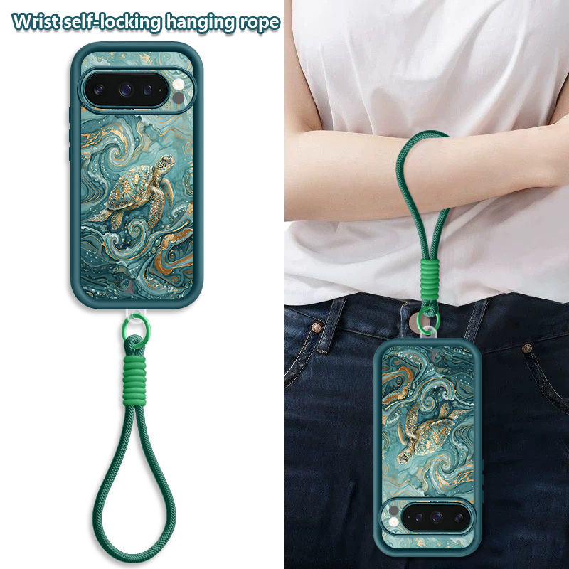 Sea Turtle Print Wrist Strap L - Google Pixel 8A 评论和价格