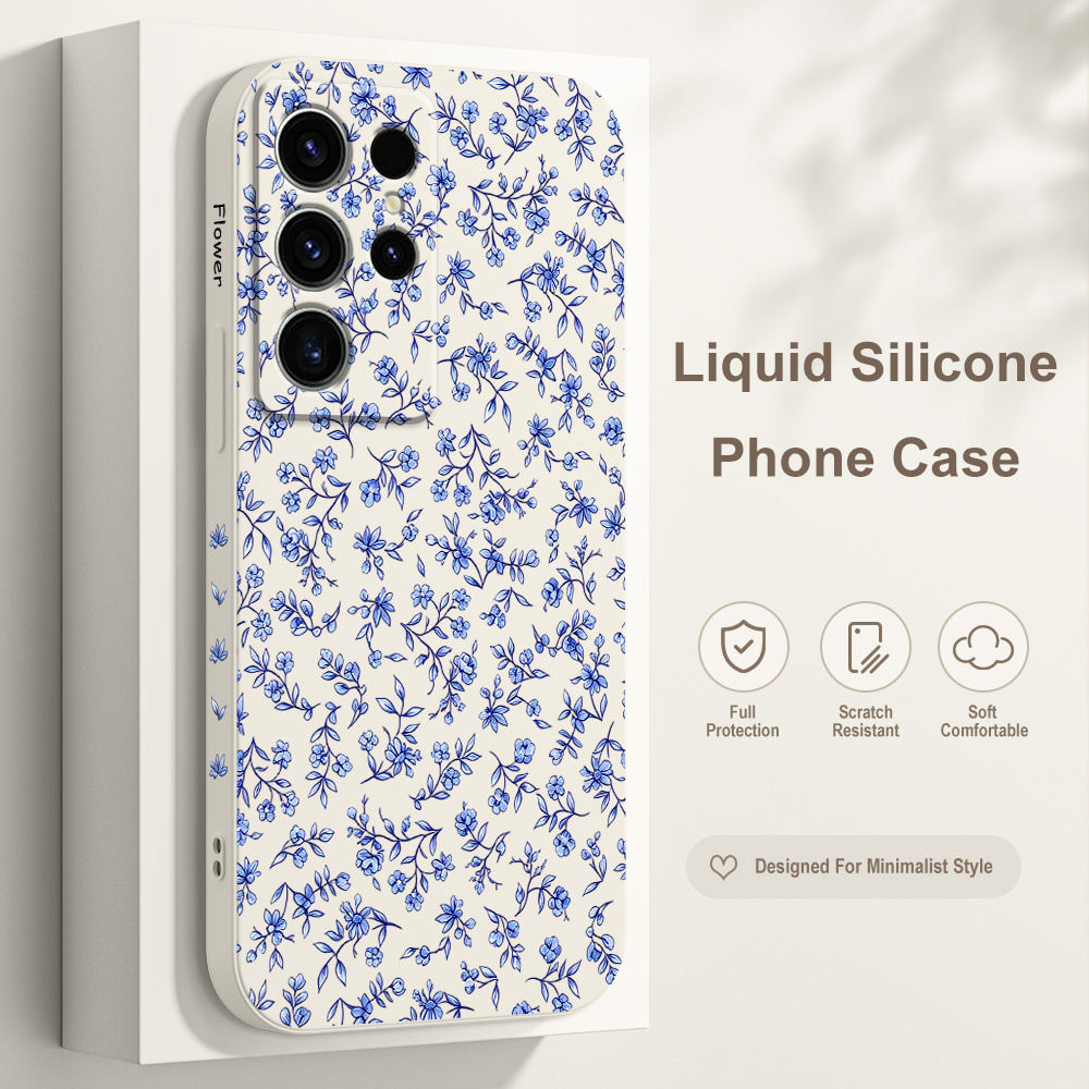 Twisted Floral Phone Case For  - Samsung Galaxy S24 评论和价格