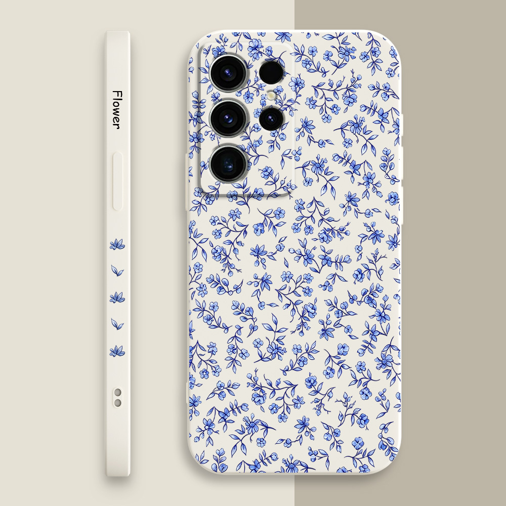 Twisted Floral Phone Case For  - Samsung Galaxy S24 评论和价格
